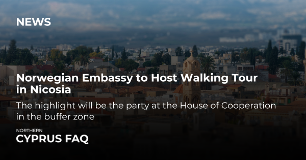 Norwegian Embassy to Host Walking Tour in Nicosia