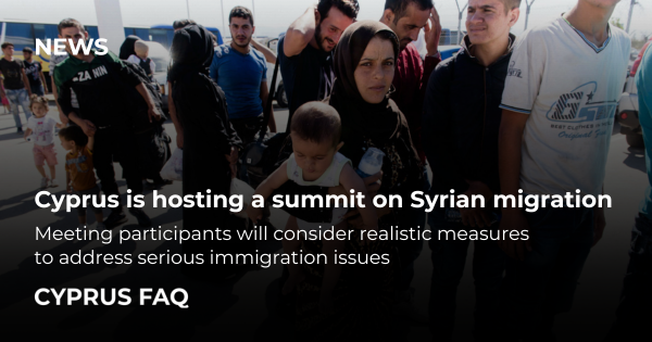 Cyprus is hosting a summit on Syrian migration