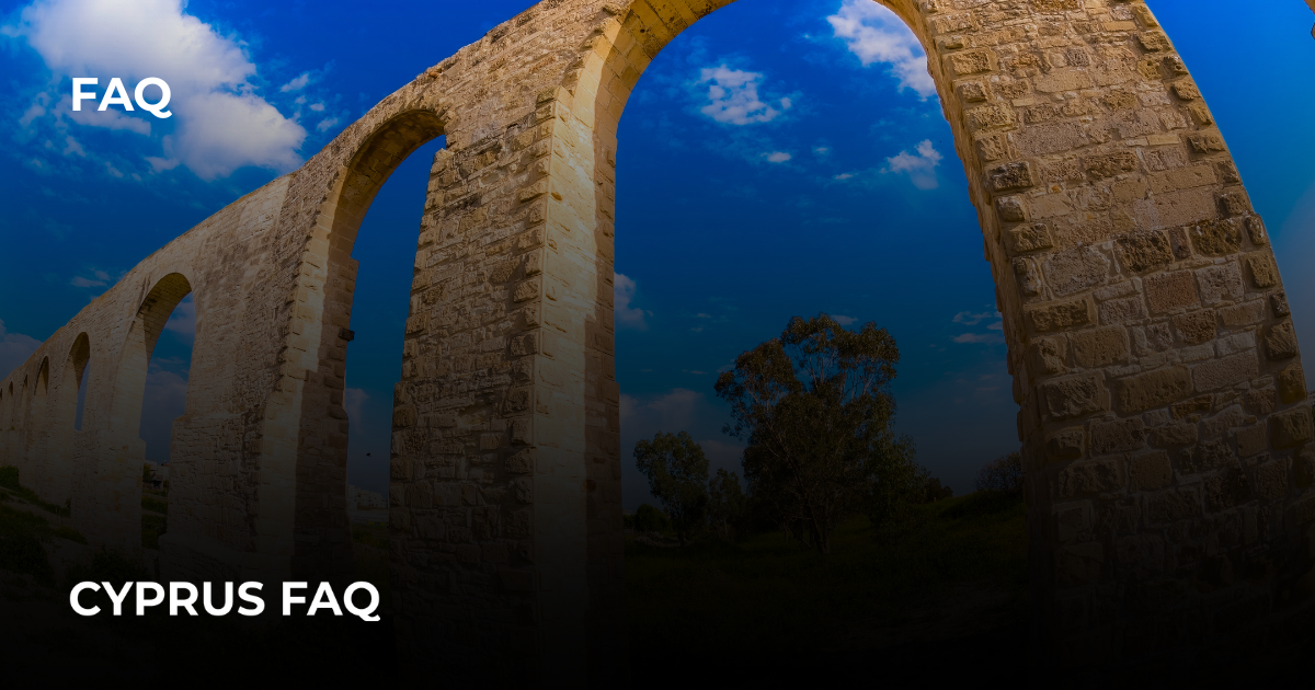 How to find the largest aqueduct in Cyprus?