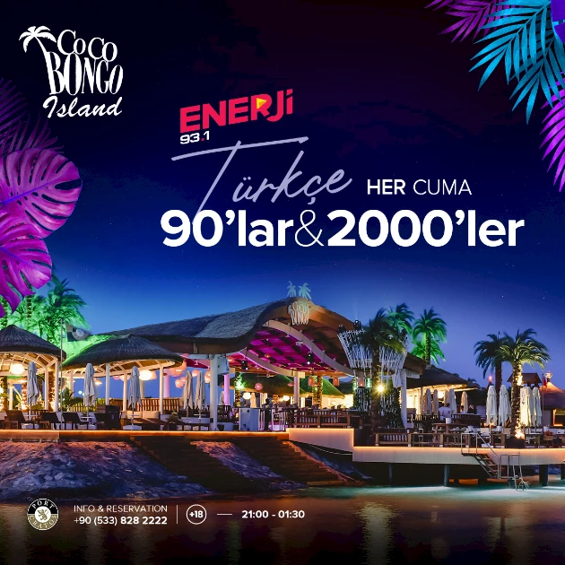 90'LAR 00'LER TÜRKÇE - COCO BONGO ISLAND