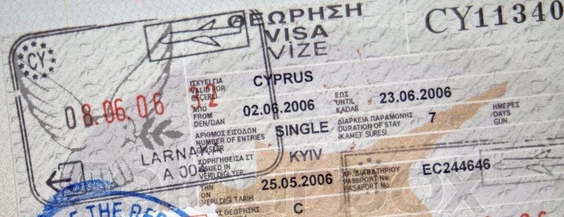 визы на Кипр