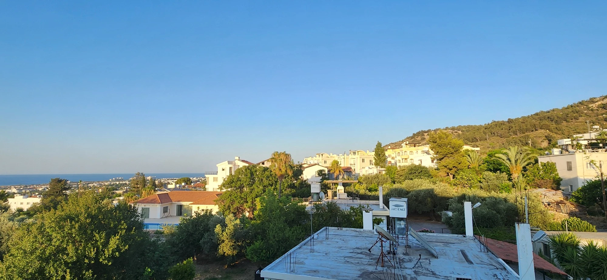 Corner 2+1 penthouse with sea view