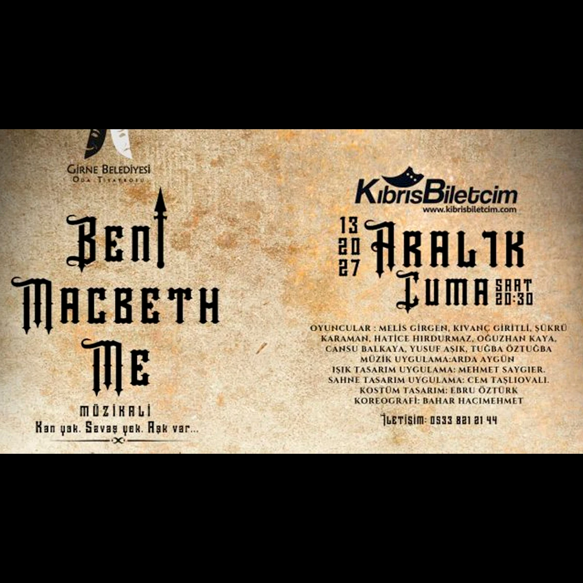 “MACBETH ME” Musical