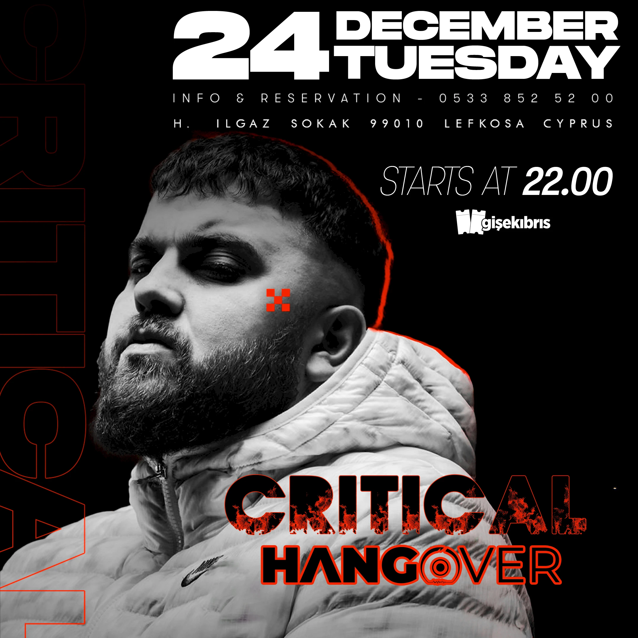 CRITICAL X HANGOVER