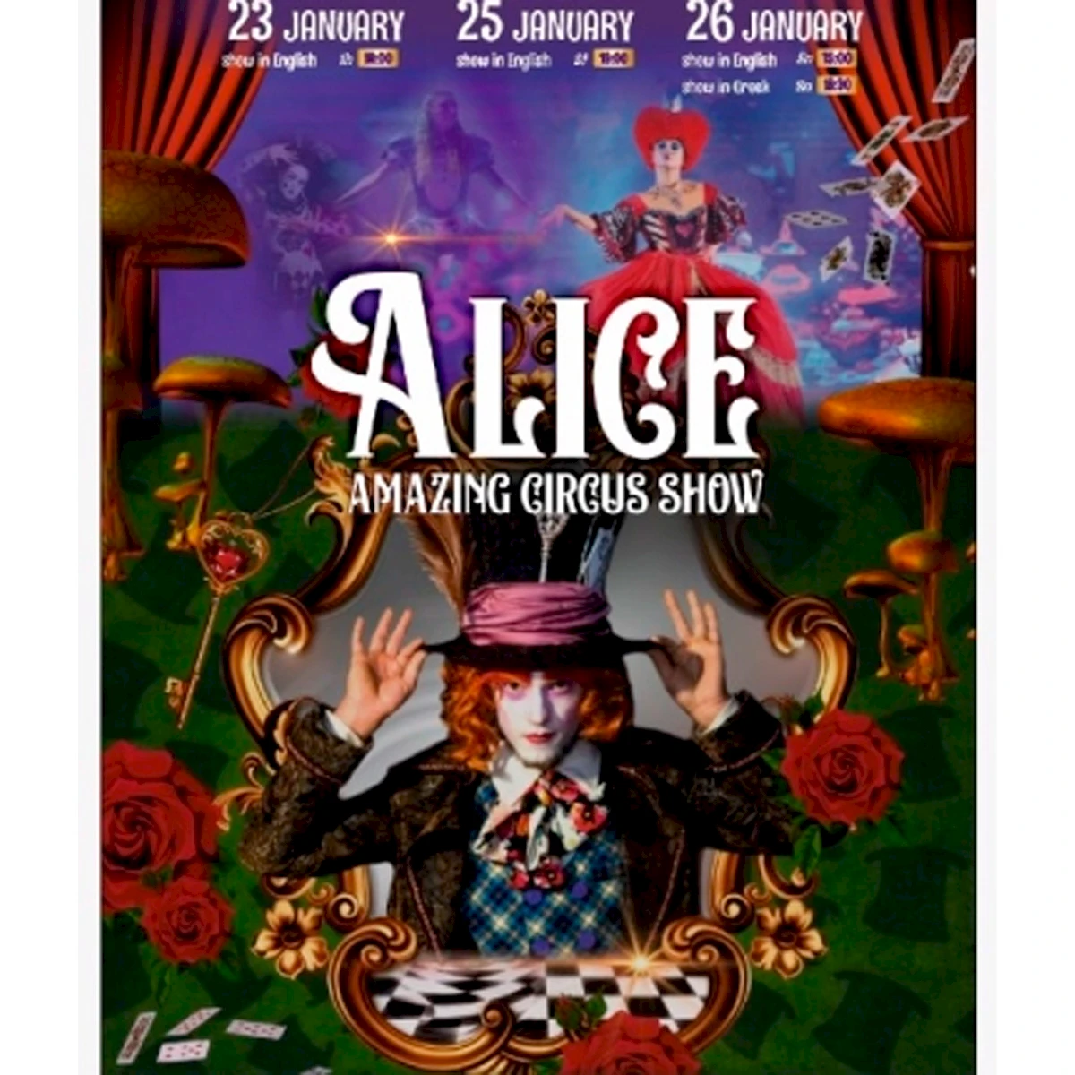 ALICE IN WONDERLAND Circus Show