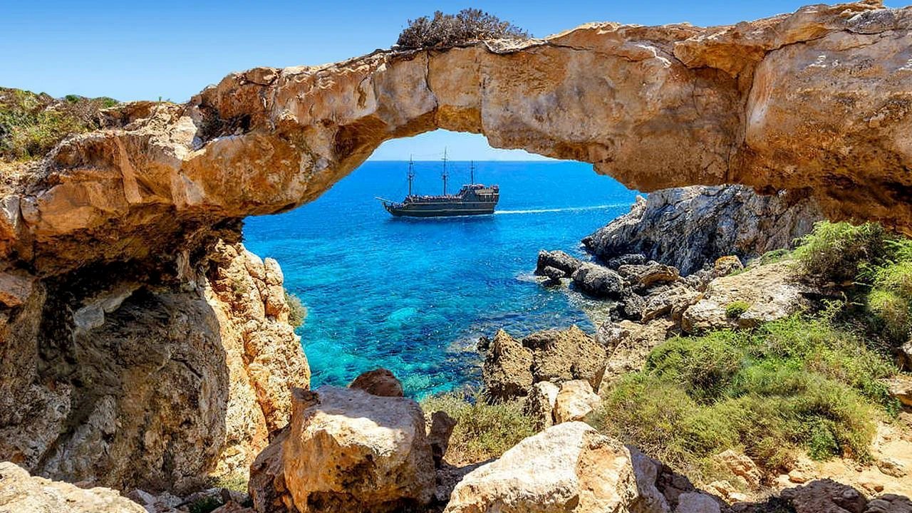 Dabīgais arks Greko rags Kipra