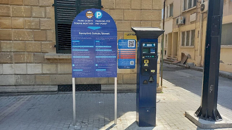 Оплата парковки Северный Кипр