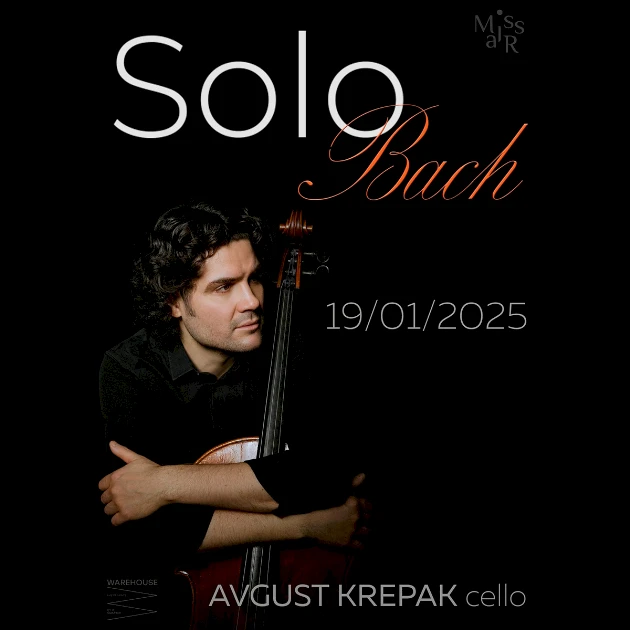 SOLO BACH - Baroque Cello by Avgust Krepak