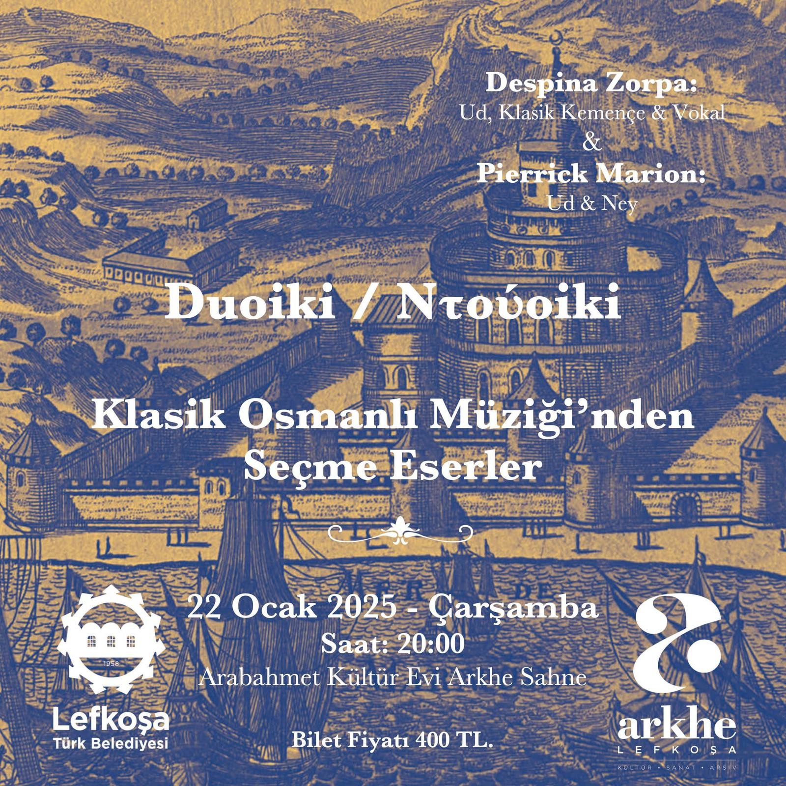 SELECTED WORKS FROM CLASSICAL OTTOMAN MUSIC