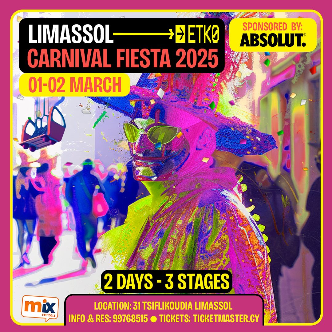 LIMASSOL CARNIVAL FIESTA 2025