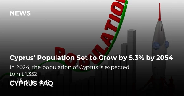 Cyprus' Population Set to Grow by 5.3% by 2054