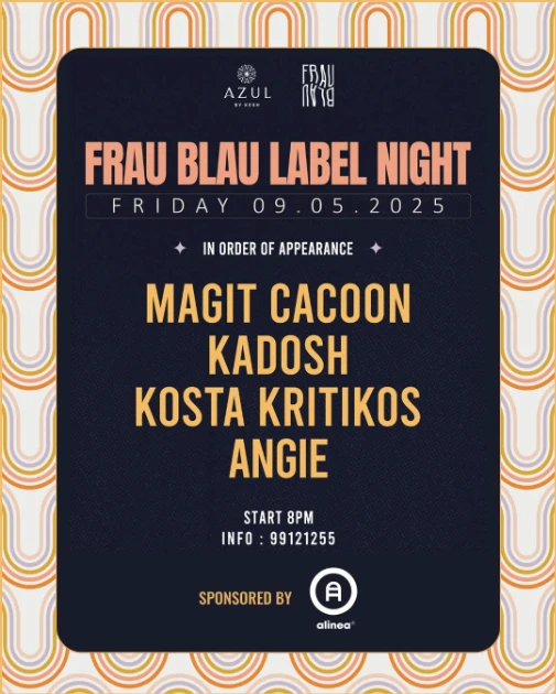 Frau brau label night