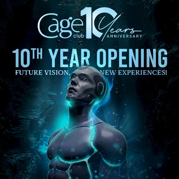 CAGE CLUB 10TH YEAR OPENING