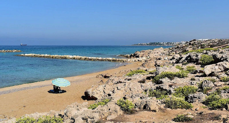 Пляж Venus Beach на Кипре