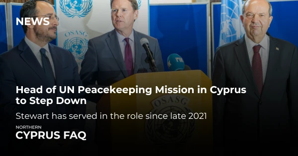 Head of UN Peacekeeping Mission in Cyprus to Step Down