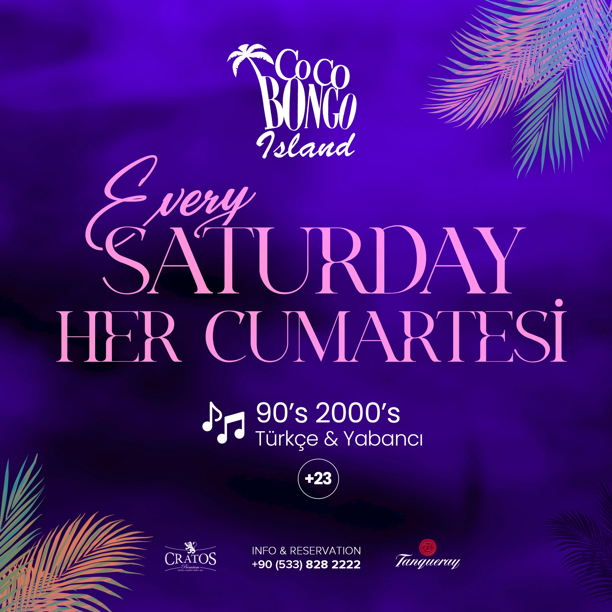 90'S & 00'S X COCO BONGO ISLAND