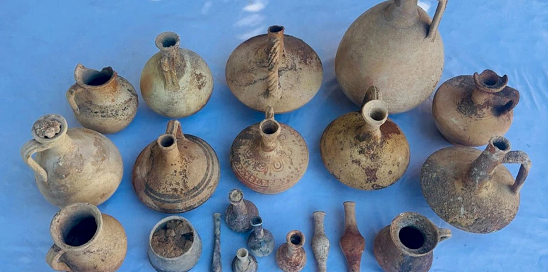 Ancient tomb discovered during excavations in Famagusta port