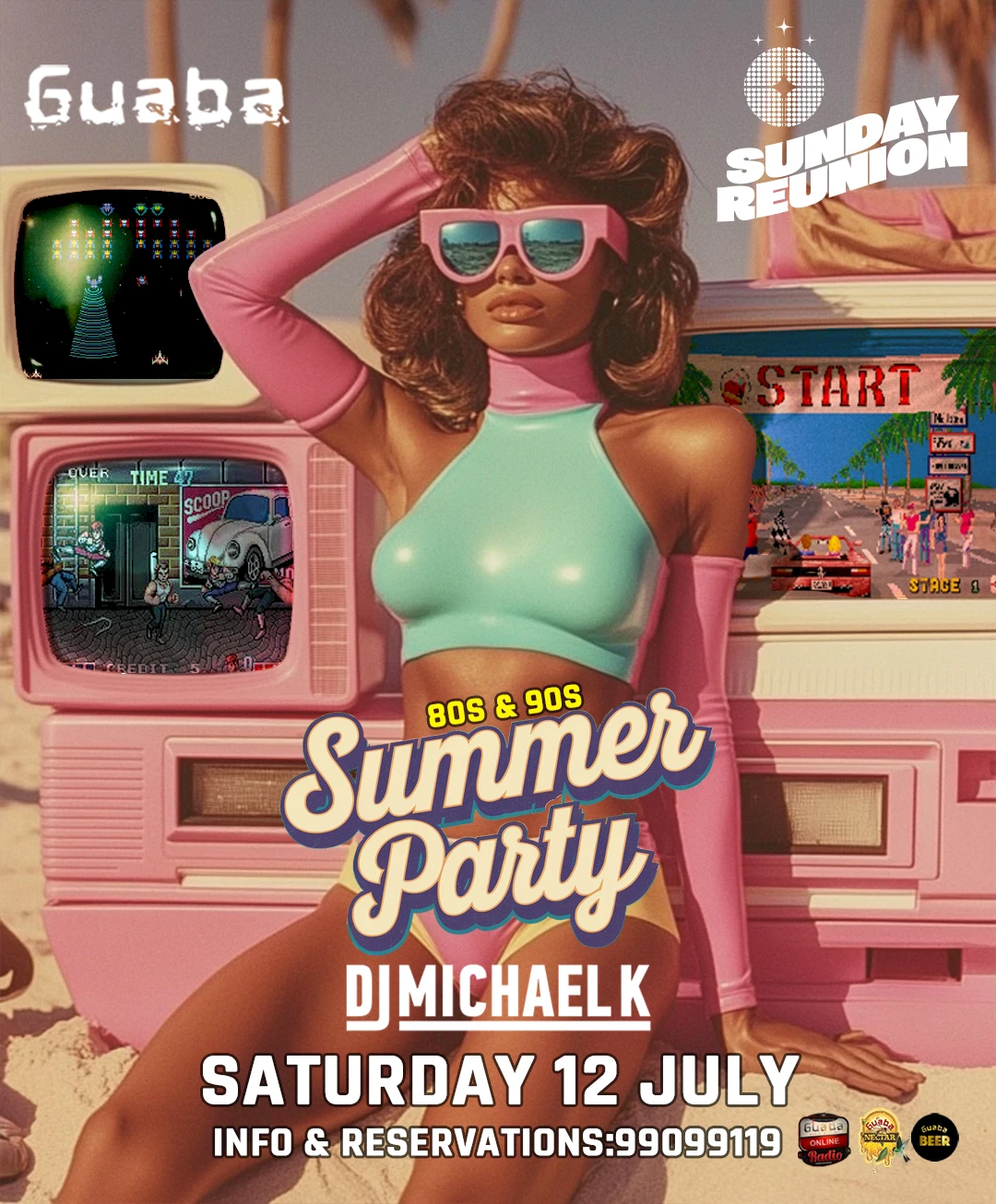 80s & 90s Summer Party at Guaba Beach Bar (Vol.6)