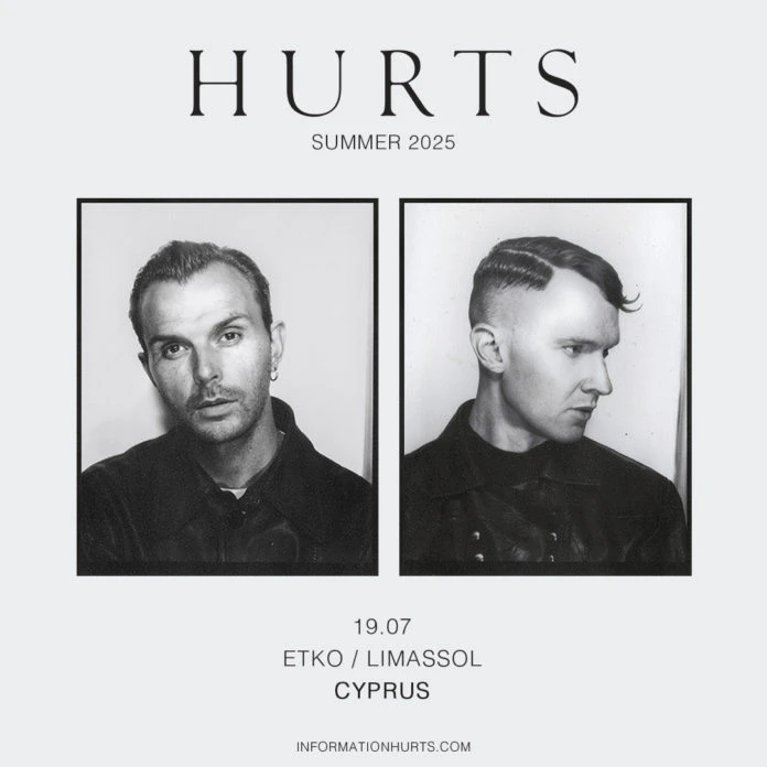 Hurts. Concert at ETKO