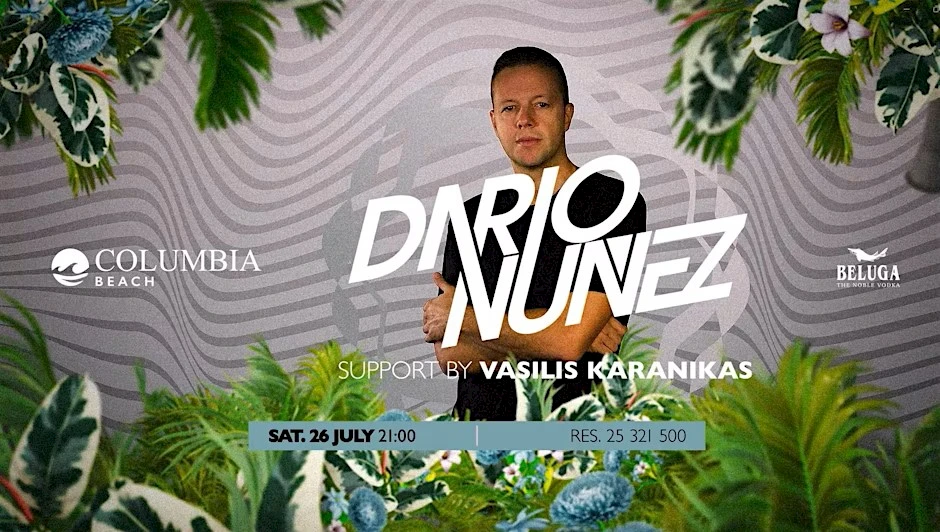 Dario Nunez at Columbia Beach