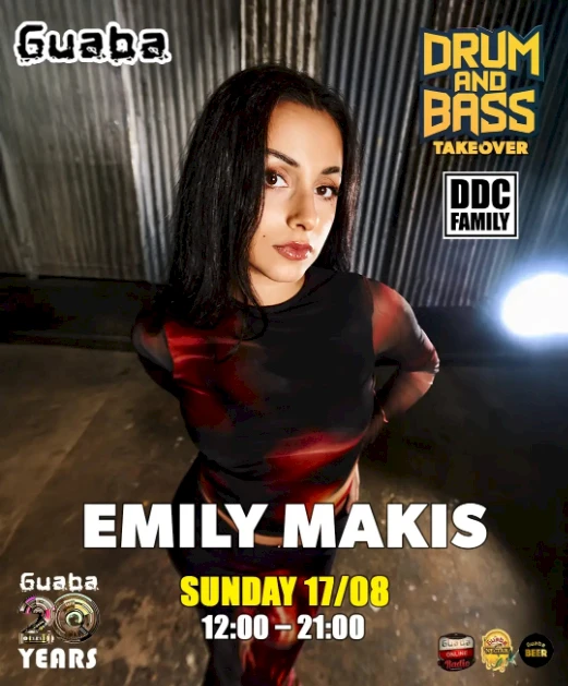 Emily Makis in Cyprus! - Drum&Bass Take Over at Guaba Beach Bar