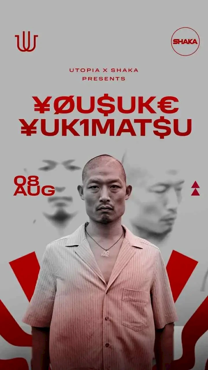 Utopia x Shaka presents ¥ØU$UK€ ¥UK1MAT$U