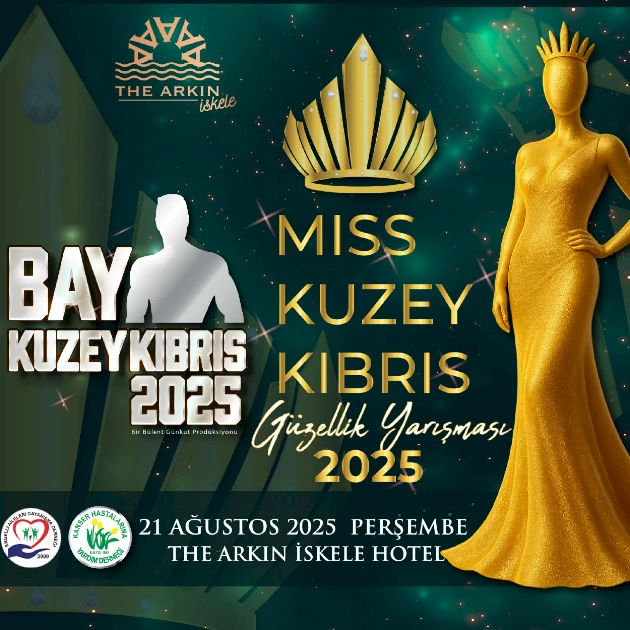 MISS PÓŁNOCNY CYPR 2025 KONKURS PIĘKNOŚCI & 30. MR. PÓŁNOCNY CYPR 2025 GALA NOC