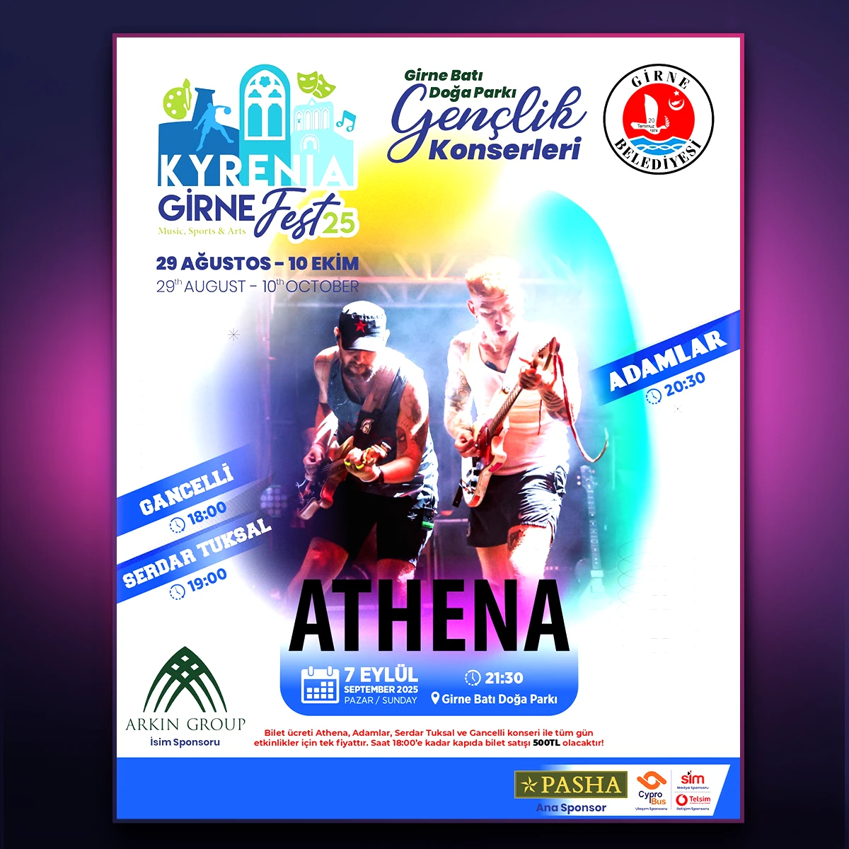 ATHENA X ADAMLAR X SERDAR TUKSAL X GANCELLİ