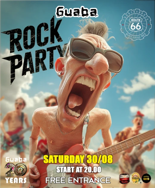 For those about to Rock at Guaba