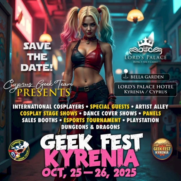 GEEK FEST KYRENIA 2025 – PASĀKUMU GRAFIKS
