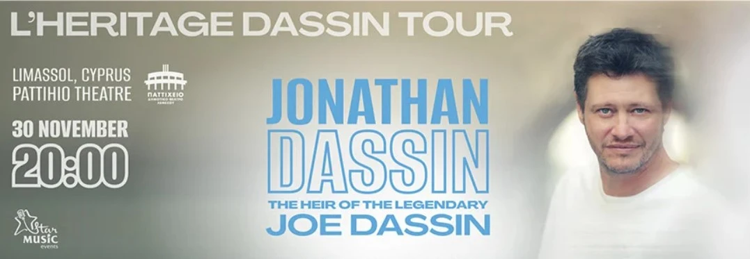 Jonathan Dassin Live in Cyprus for the First Time!