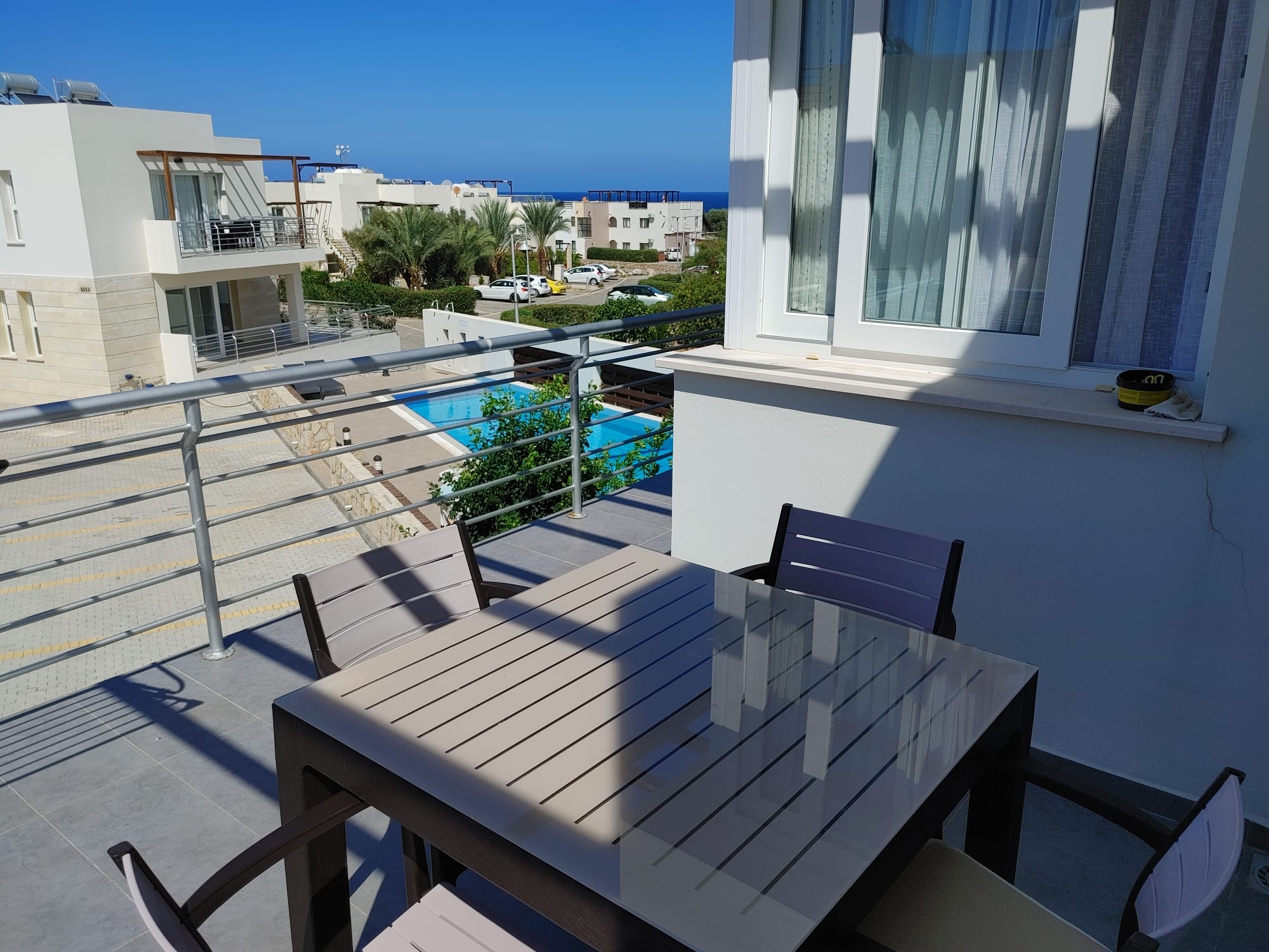 Olive Grove — Mieszkanie 1+1 z widokiem na morze, Esentepe