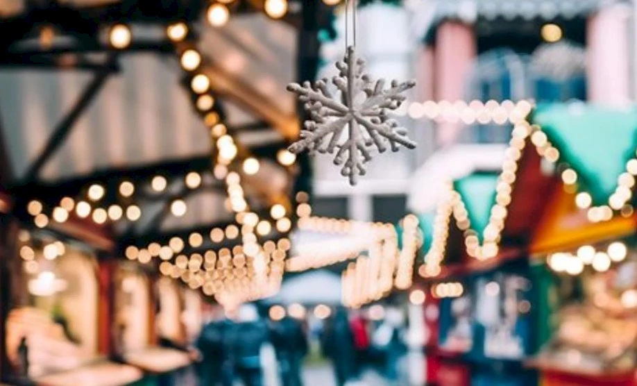 Blumen-Weihnachtsmarkt