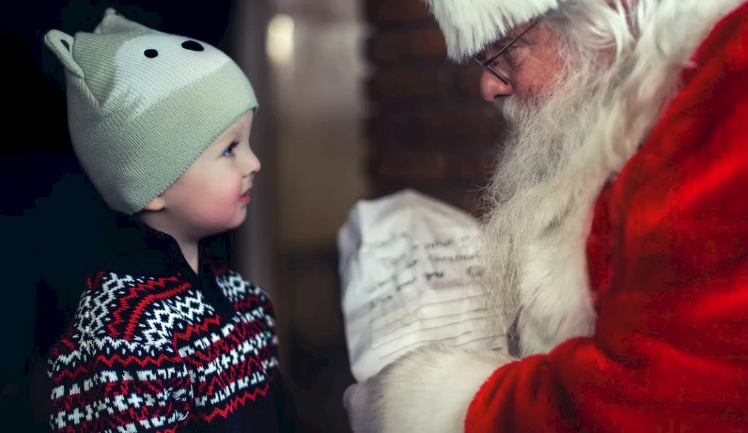 Triff den Weihnachtsmann