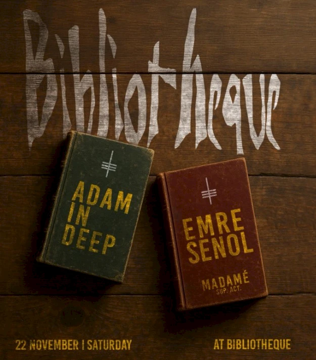 EMRE ŞENOL & ADAM IN DEEP at Bibliotheque