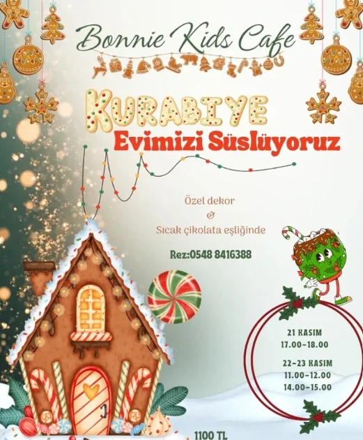 Прикрась свій пряниковий будиночок