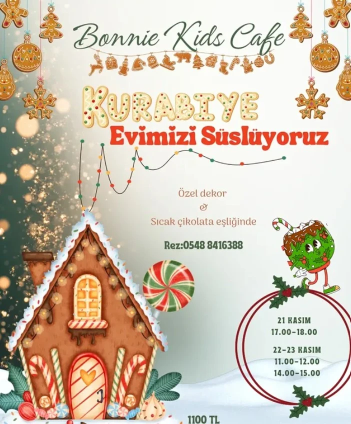 Διακοσμήστε το σπιτάκι από μπισκότο σας