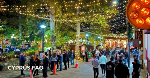 Παραδοσιακή χριστουγεννιάτικη αγορά στο χωριό Κακοπετριά