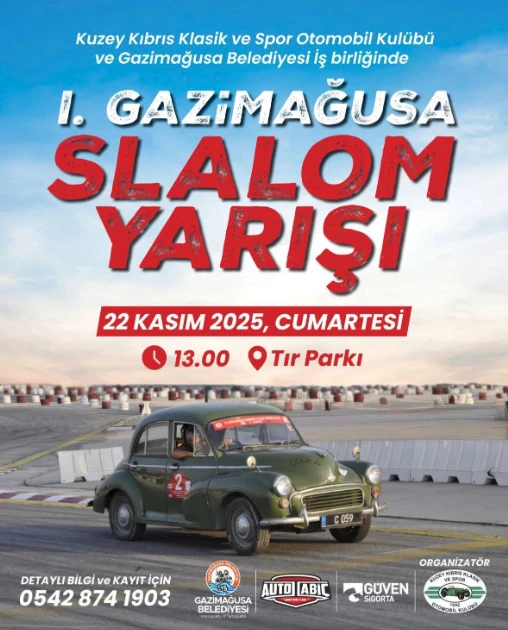 Slalom in Gazimağusa: the first motorsport event of its kind