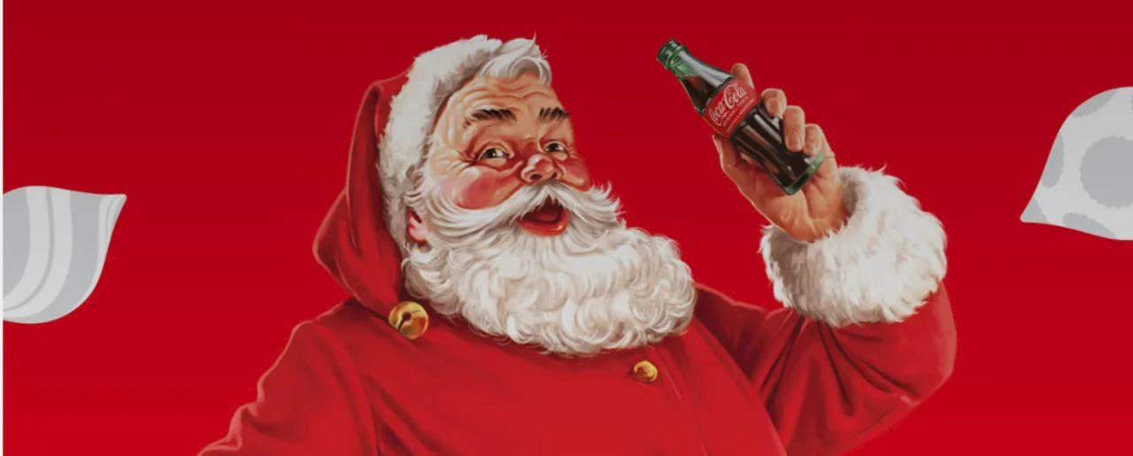 Рождественский грузовик Coca-Cola