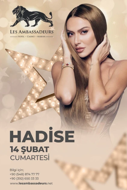 Wyjątkowy koncert walentynkowy z Hadise — 14 lutego
