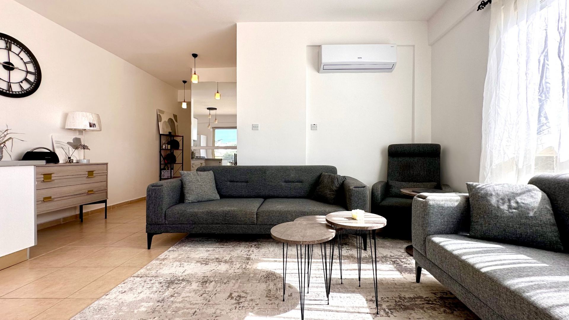 Квартира 2+1 на первом этаже Turtle Bay Village | Esentepe