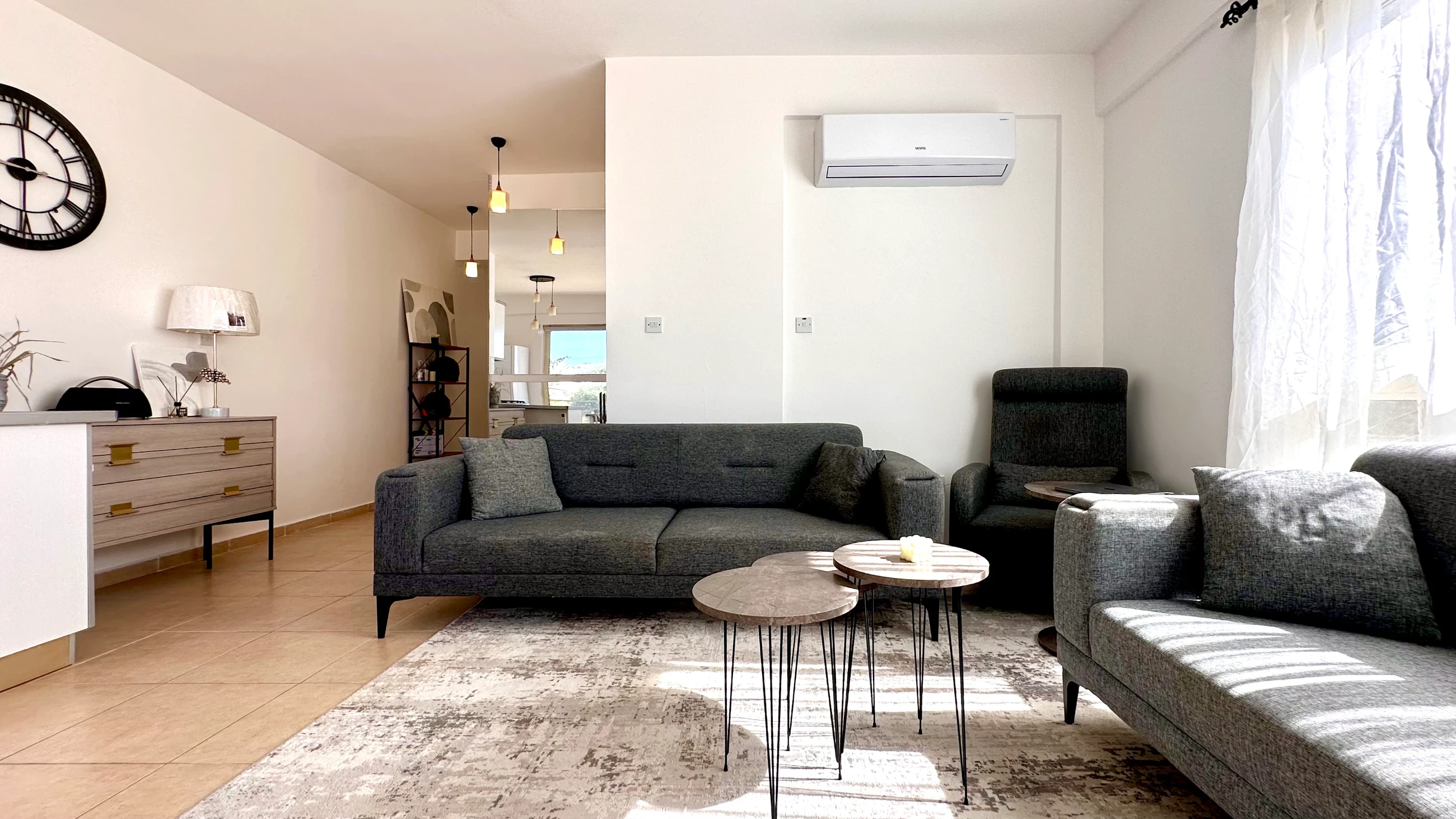 2+1 Zemin Kat Daire Turtle Bay Village | Esentepe