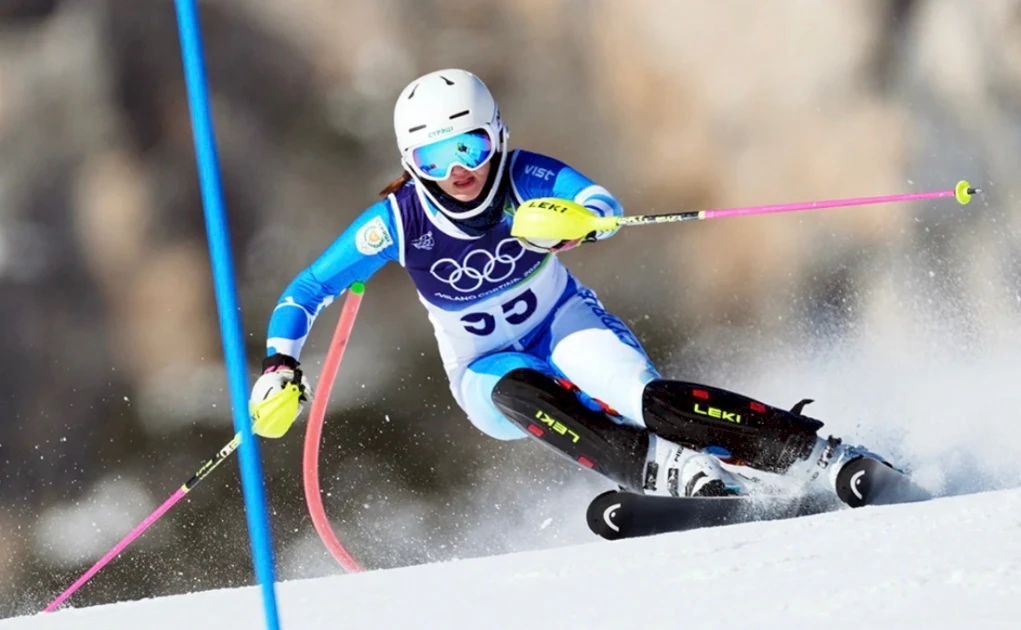 Кипрская лыжница Андреа Лоизиду не завершила старт на Олимпиаде в Милане-Кортине