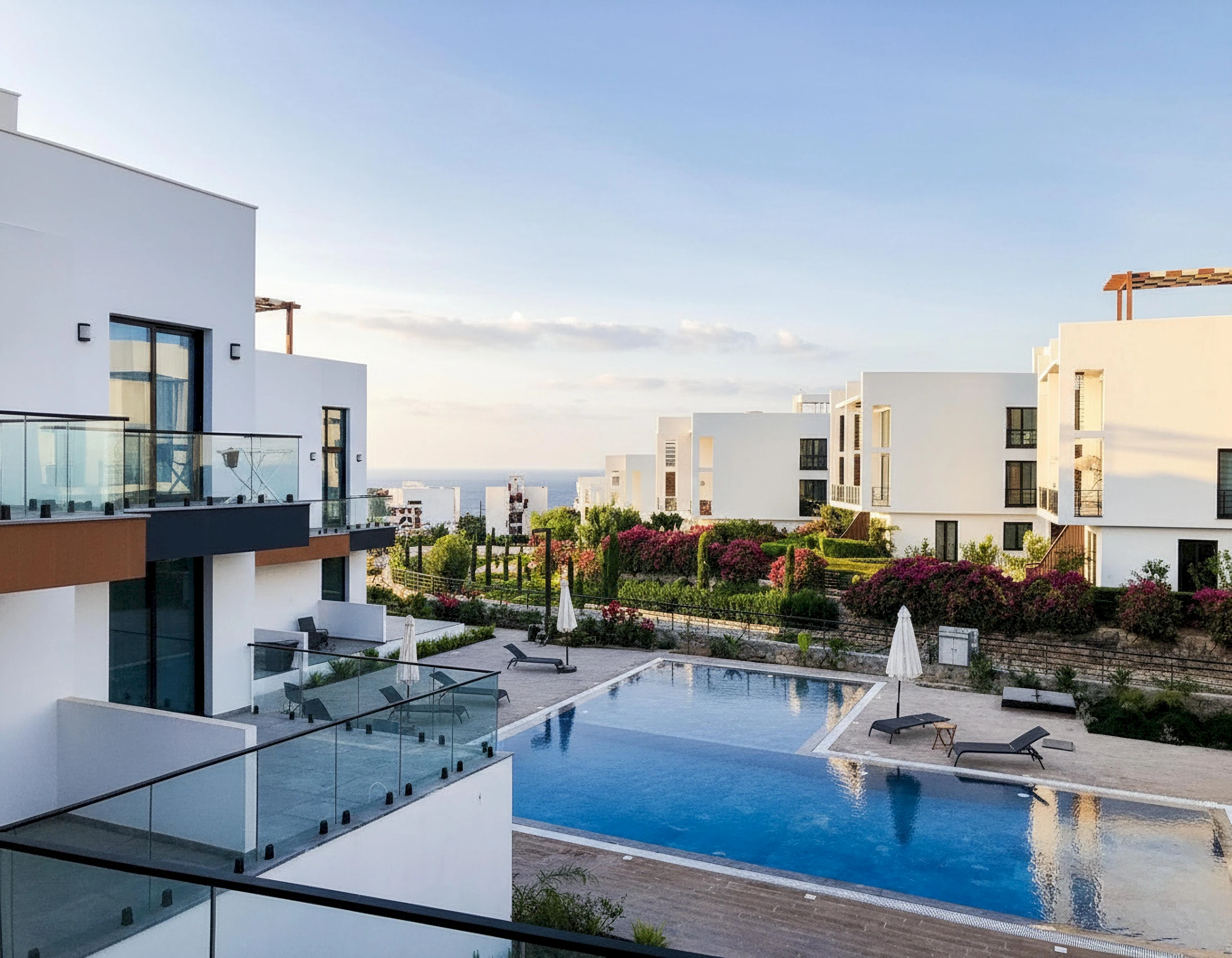 Deniz Manzaralı Butik 2+1 Dubleks Lanai Homes | Esentepe