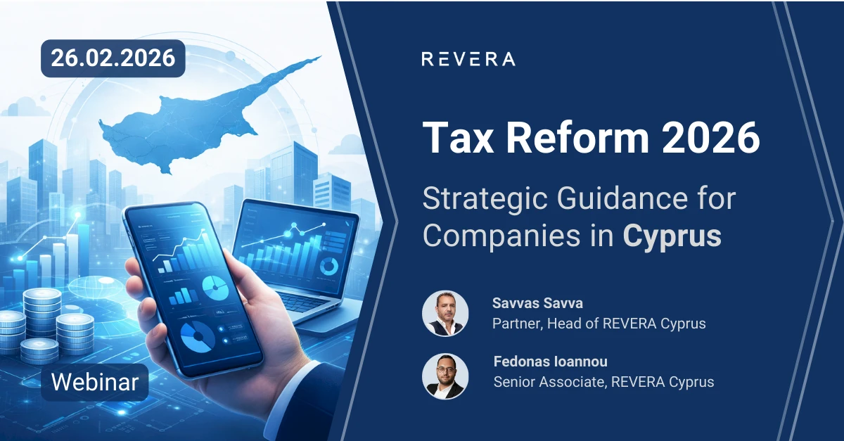 Kipras nodokļu reforma praksē. Bezmaksas vebinārs