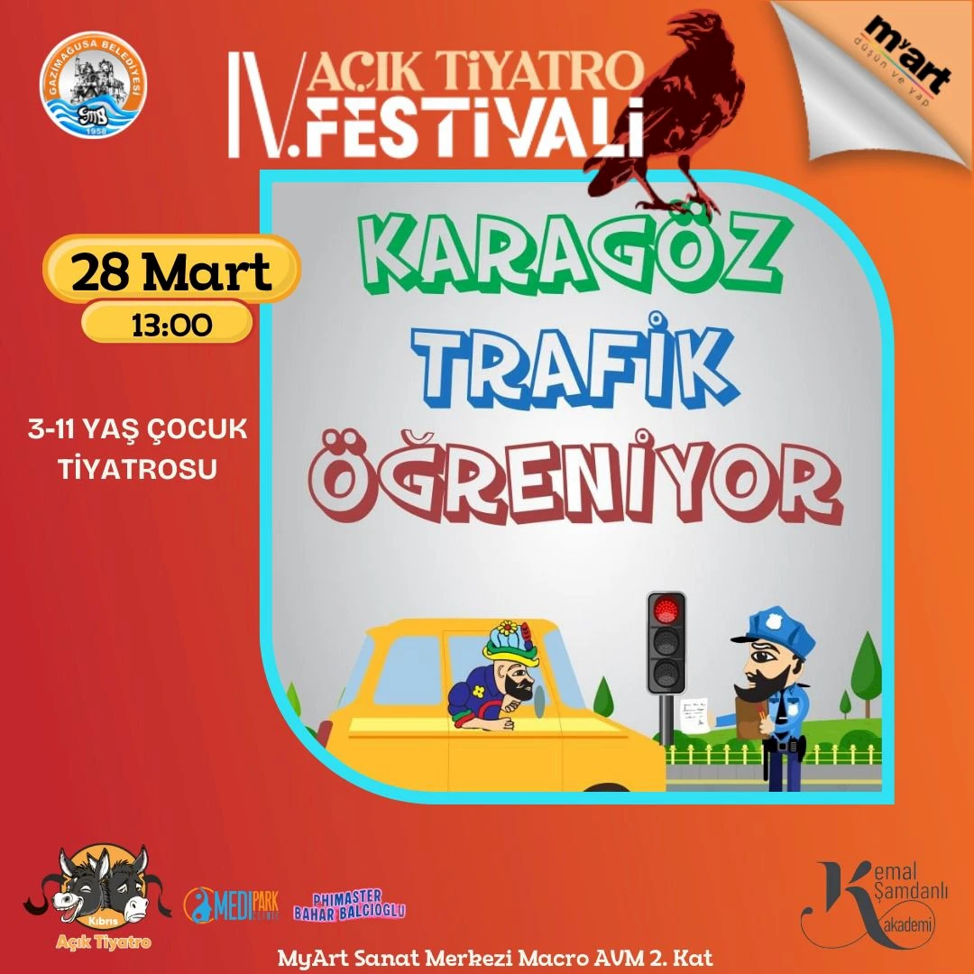 Children's Play “Karagöz Learns Traffic Rules”