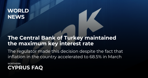 The Central Bank of Turkey maintained the maximum key interest rate