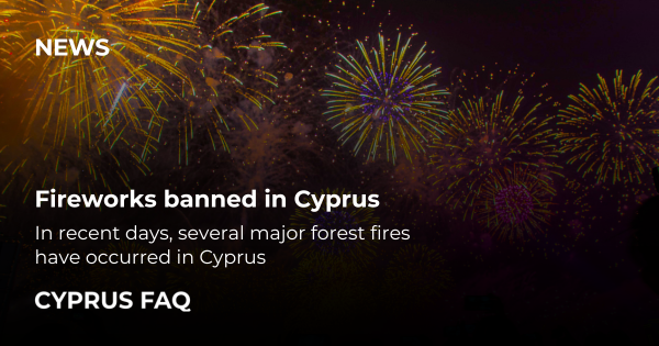Fireworks banned in Cyprus