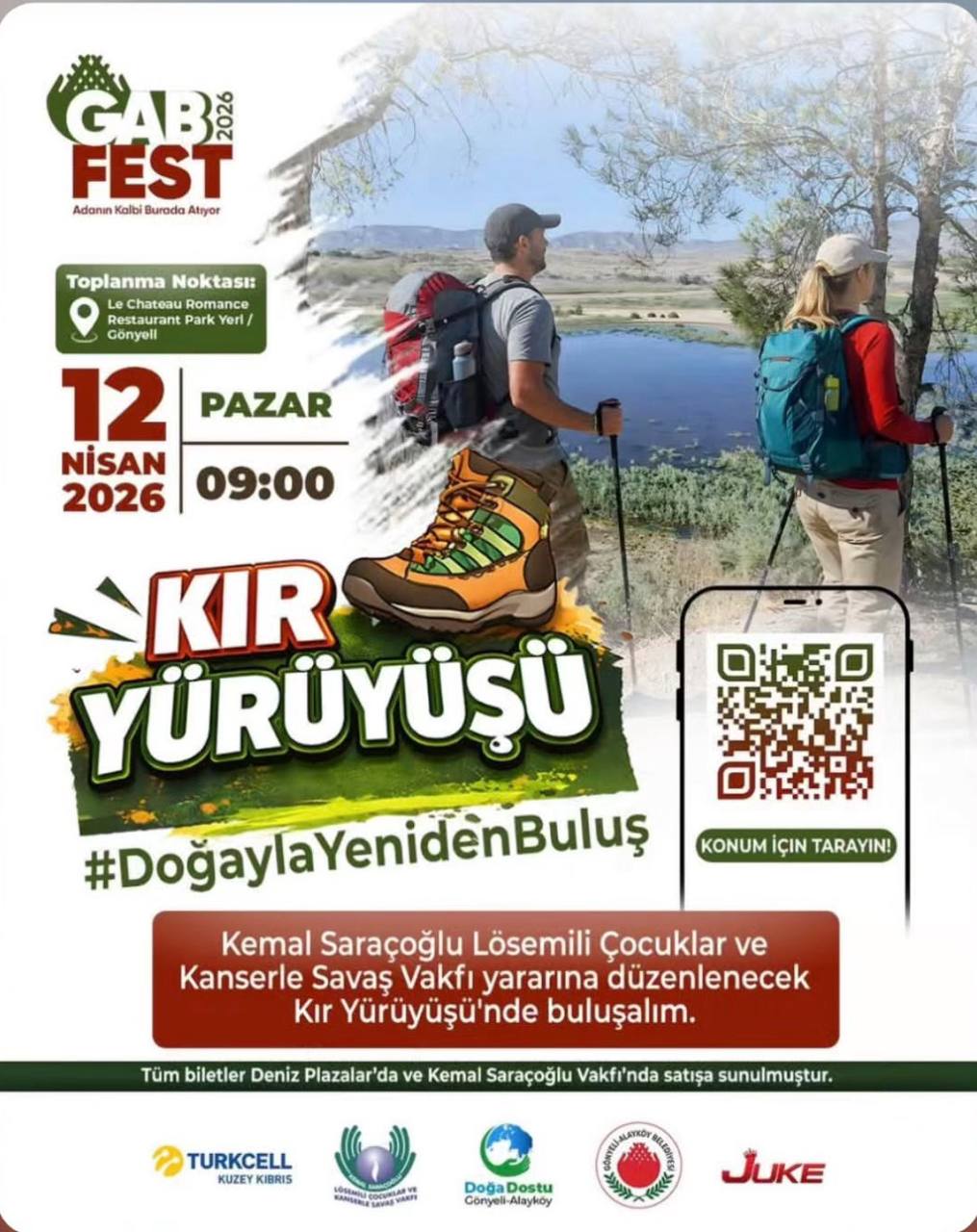 Благодійний похід Kır Yürüyüşü (GAB Fest 2026)